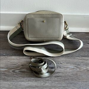 Madewell Leather Crossbody Bag with Removable Strap